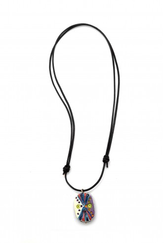 Ceramic Oval Rays Pendant Ceramic Oval Rays Pendant
